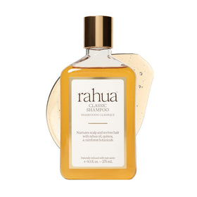 Rahua front packaging showing bottle and benefits