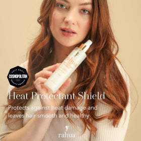 Rahua texture close-up single drop illustrating lightweight, non-greasy formula