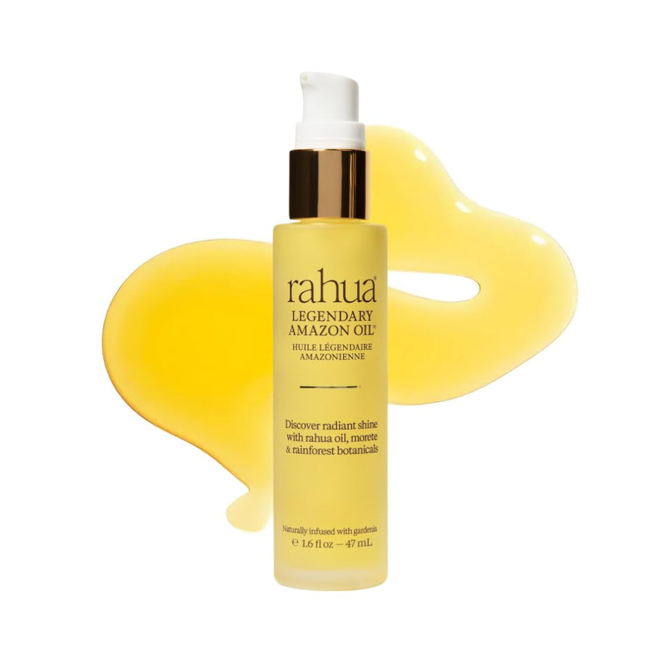 Rahua front packaging showing bottle and label for instant recognition and trust