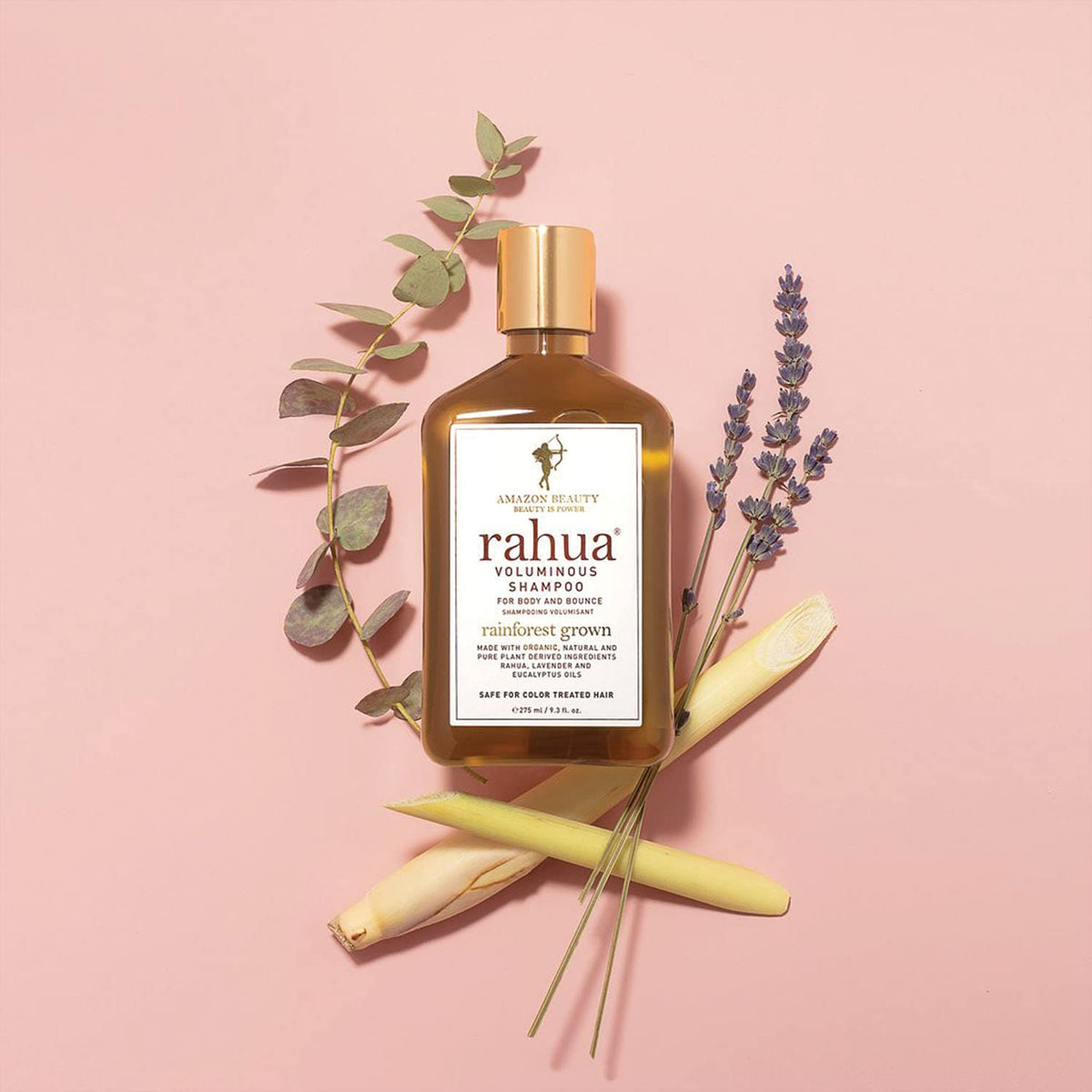 Rahua after-wash hair with lift demonstrating fuller-looking volume