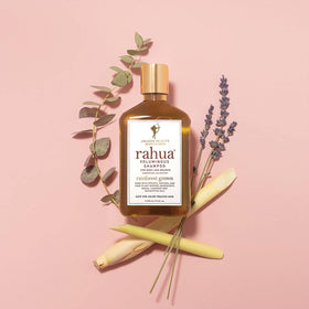 Rahua after-wash hair with lift demonstrating fuller-looking volume