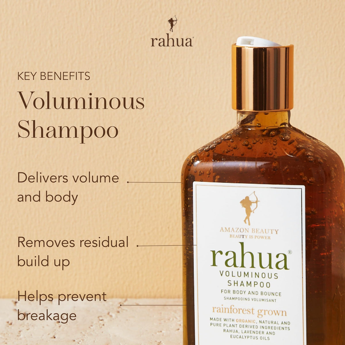 Rahua creamy lather texture illustrating gentle cleansing