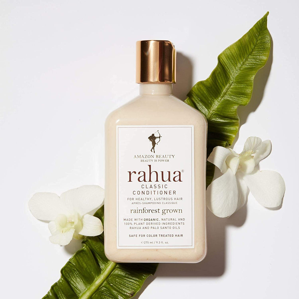 Rahua product packaging and logo emphasizing sustainable rainforest support