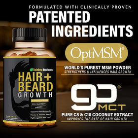 Hand holding capsules to show Rainbow Nutrients daily dose and convenience