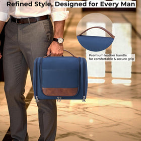 Ralnitote leather handle and trim detail showing durability and refined finish
