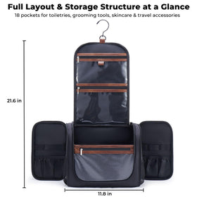 Ralnitote hanging in bathroom demonstrating tidy storage and easy access