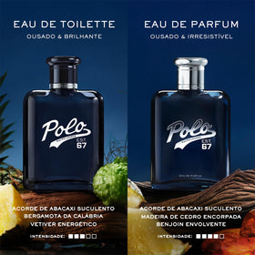 RALPH LAUREN FRAGRANCES Polo 67 benzoin resin detail communicating sweet, lasting depth