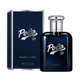 RALPH LAUREN FRAGRANCES Polo 67 cap and spray in close-up showing premium finish