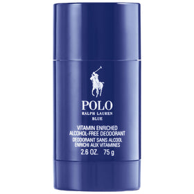 RALPH LAUREN FRAGRANCES Polo Blue front packaging showing sleek travel-ready stick and branding