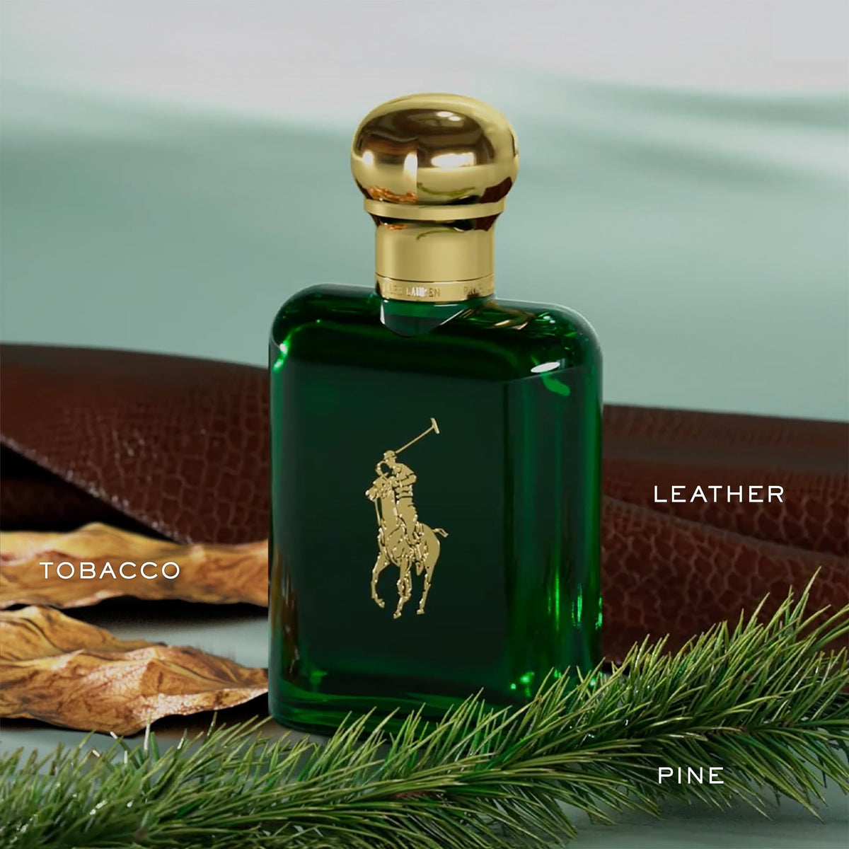 Ralph Lauren Polo brass cap and neck detail showing quality finish and control