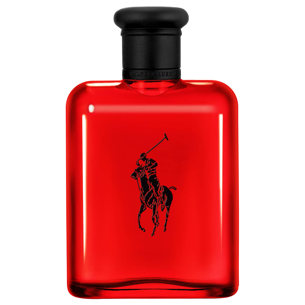 RALPH LAUREN FRAGRANCES Polo Red front bottle showcasing bold red finish and confident design