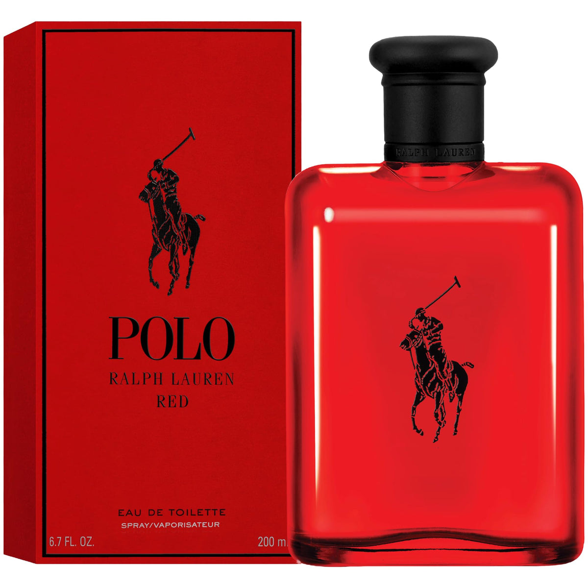 Ralph Lauren Polo Red lifestyle image with male model conveying seductive confidence