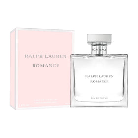 Ralph Lauren bottle on evening vanity showing stylish presentation benefit