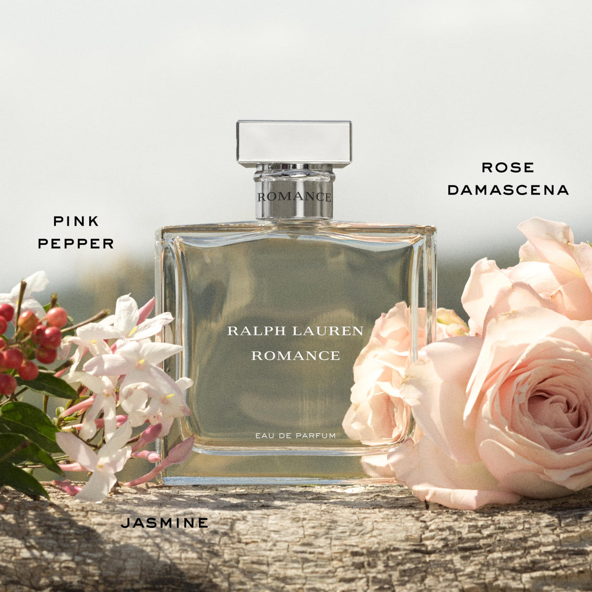 RALPH LAUREN FRAGRANCES side label detail highlighting product name and premium finish