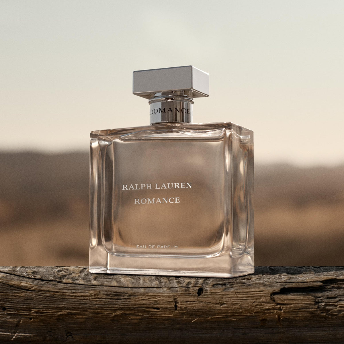 Ralph Lauren Romance bottle in hand for scale indicating the compact 0.34 fl oz size