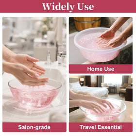 RAQEHO product on vanity with towels, neat storage and travel-ready benefit