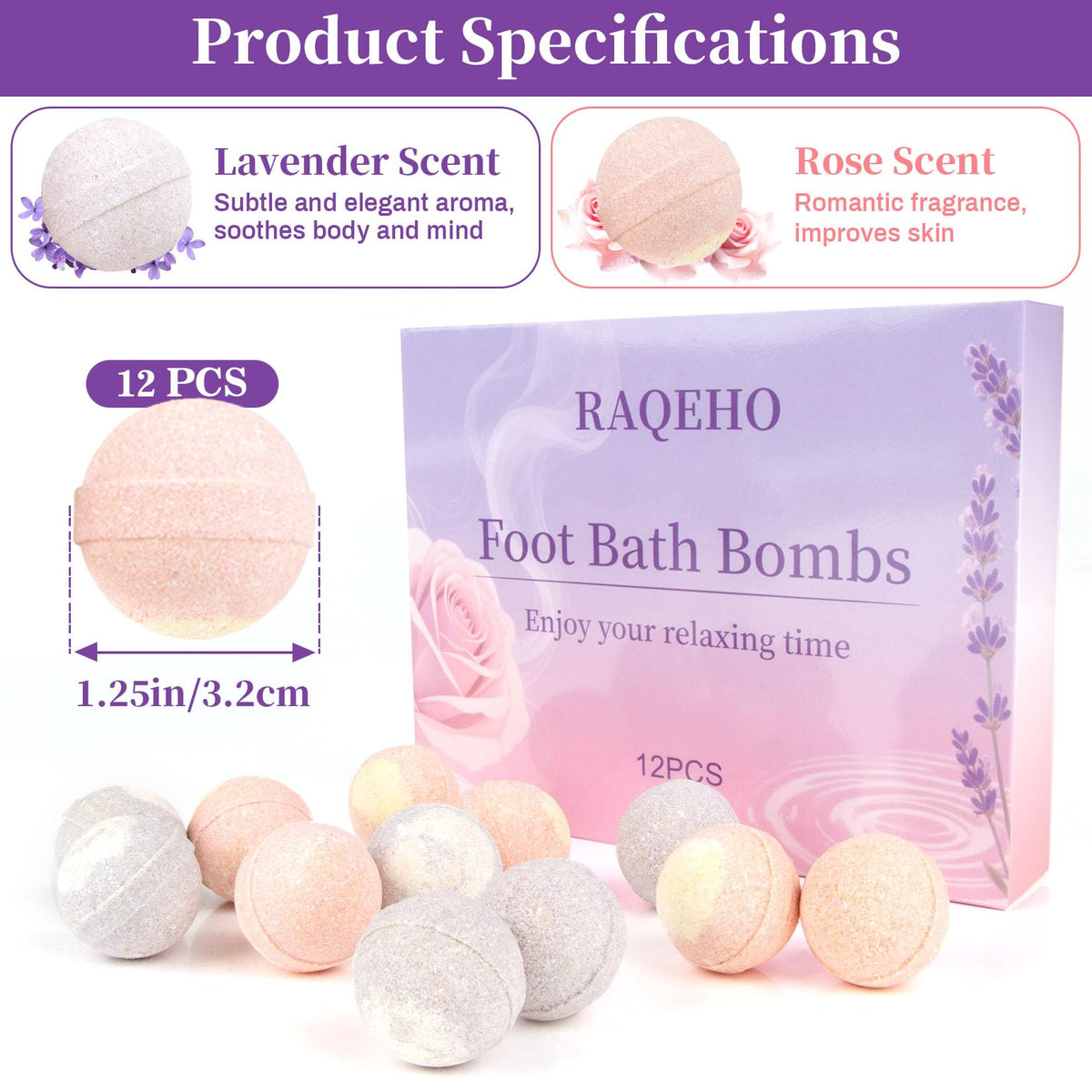 RAQEHO close-up of bomb texture highlighting gentle fizzing and hydration