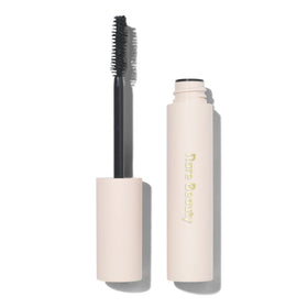 Rare Beauty wand close-up highlighting universal brush for precise lash coating