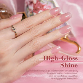 RARJSM brush applying polish showing smooth glide and streak-free coverage