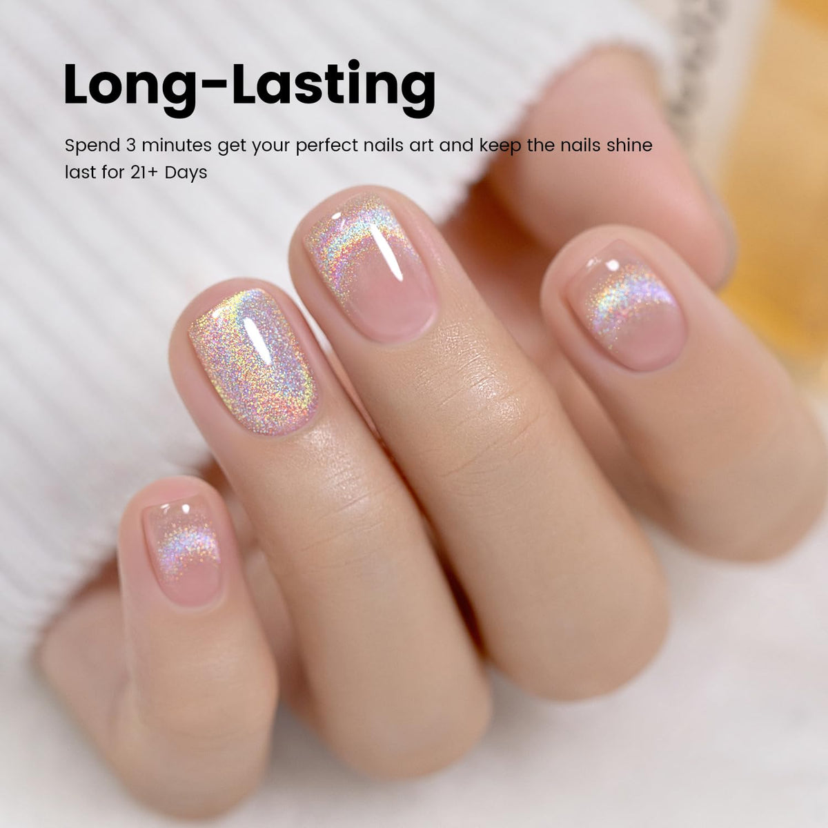 RARJSM clear 15ml bottle label close-up highlighting magnet-activated pigment benefit