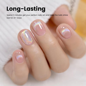 RARJSM clear 15ml bottle label close-up highlighting magnet-activated pigment benefit