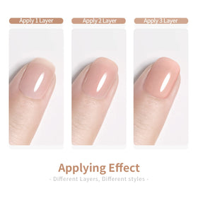 RARJSM finished French manicure example highlighting natural finish