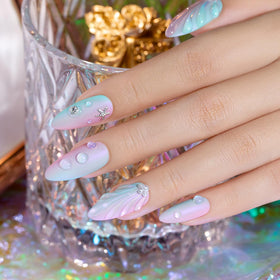 RARJSM sculpted 3D linework on nail tip demonstrating raised detail retention