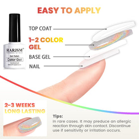RARJSM soak-off removal demo with acetone wrap showing easy safe removal benefit