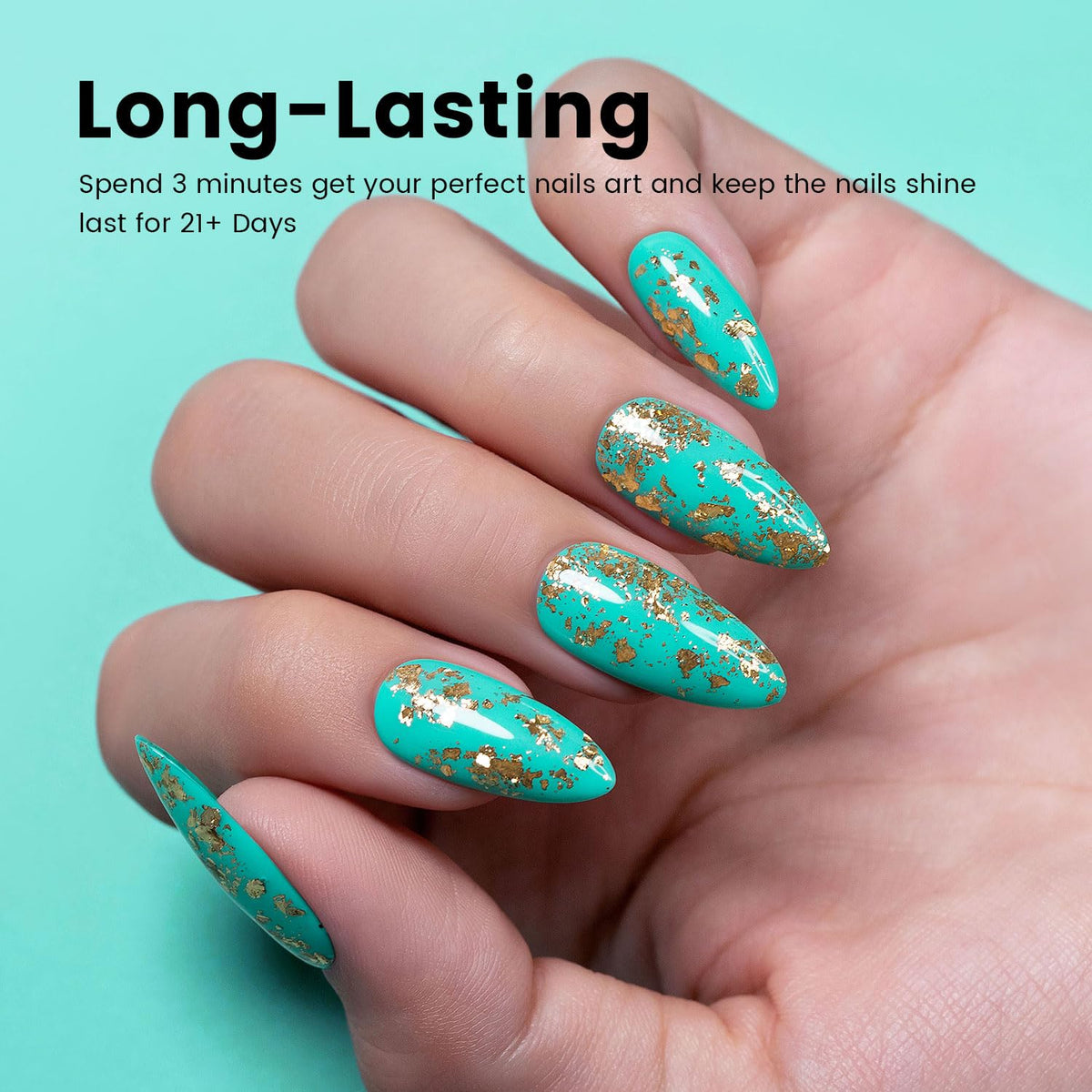 RARJSM brush stroke showing smooth turquoise pigment for easy one-coat coverage