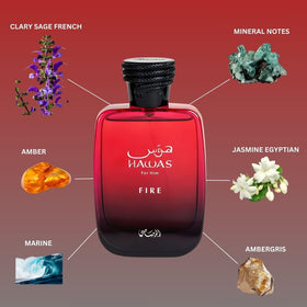 RASASI amber texture close-up highlighting warm, long-lasting base