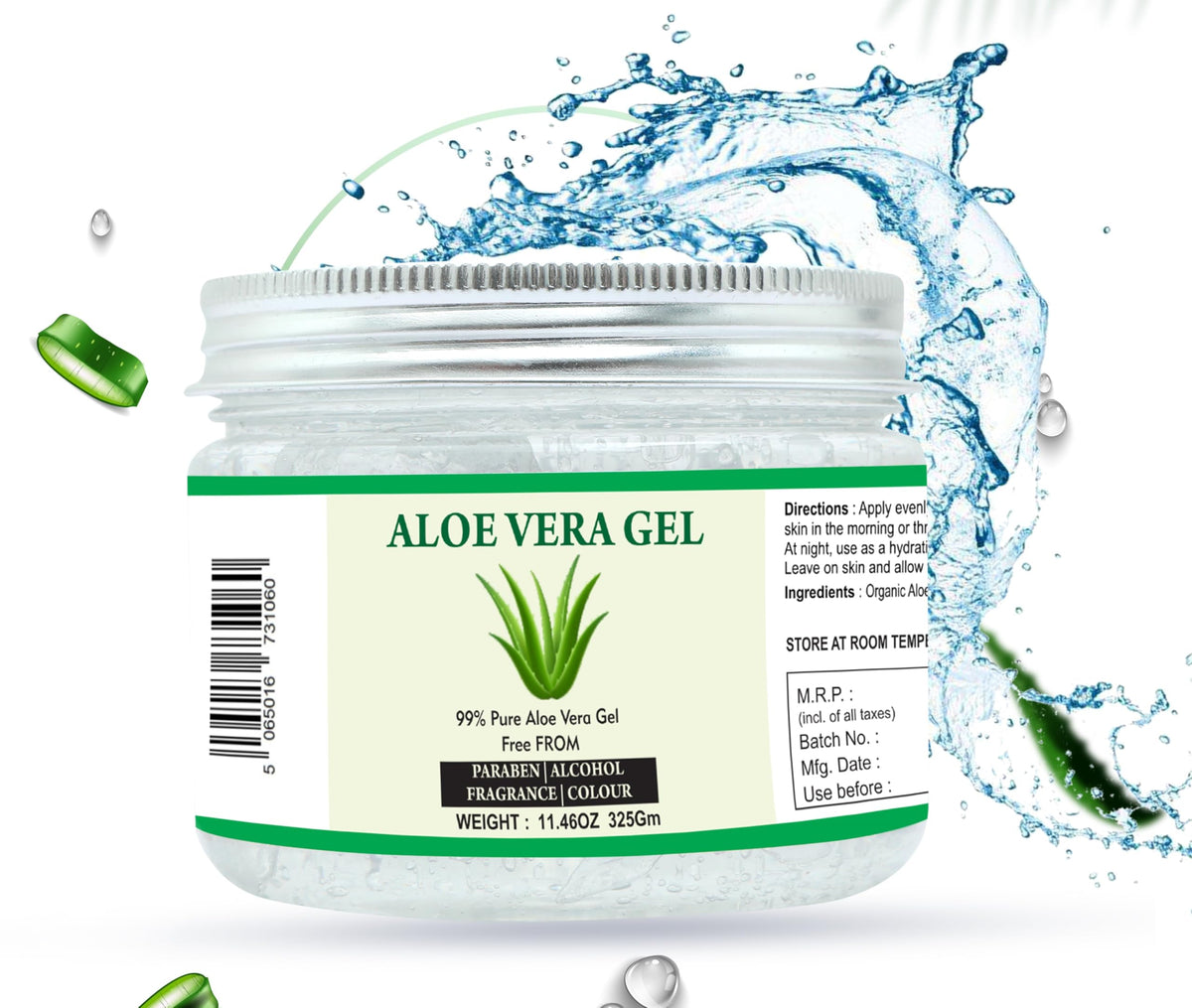 Raslok close-up gel texture highlighting smooth, lightweight finish for quick absorption
