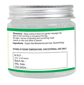Raslok applied to face demonstrating lightweight hydration and non-sticky finish
