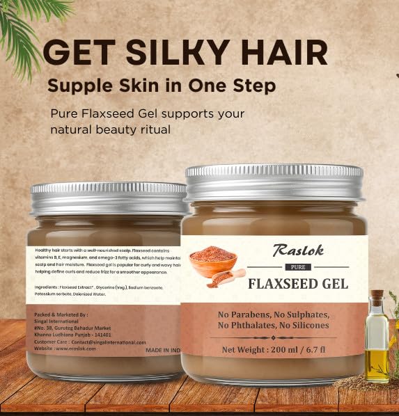 Raslok texture close-up highlighting lightweight, non-greasy gel
