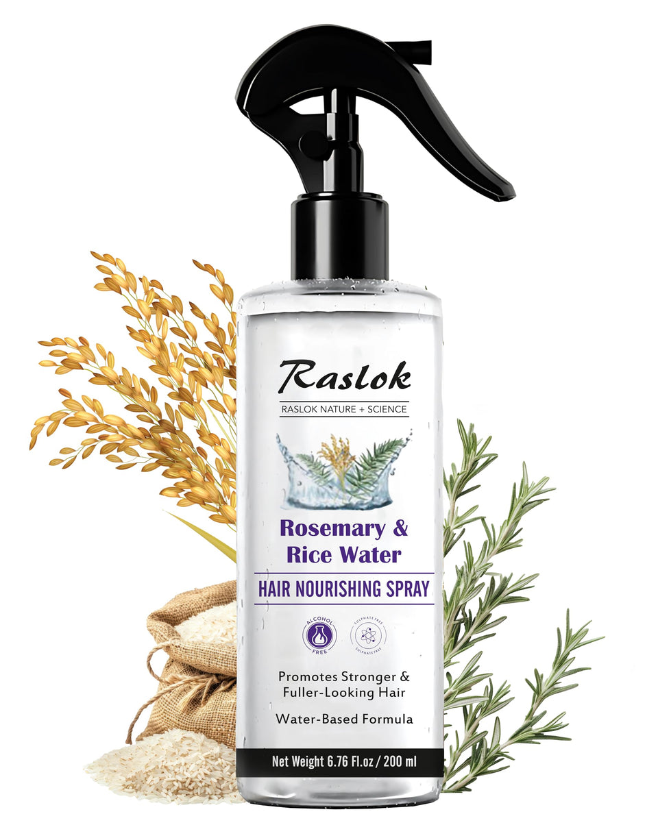 Raslok front packaging showing bottle and label for quick product recognition and benefit