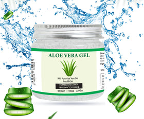 Raslok gel texture close-up showing smooth clear gel consistency for fast absorption