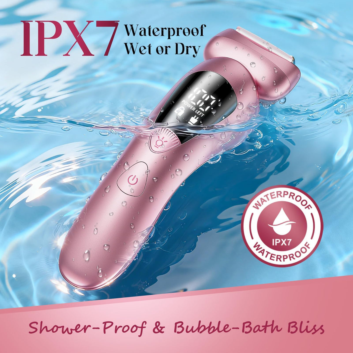 rategist wet shower use lifestyle proving waterproof convenience benefit