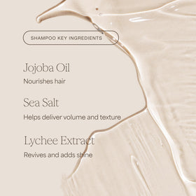 RAW SUGAR conditioner creamy texture illustrating lightweight moisture and shine