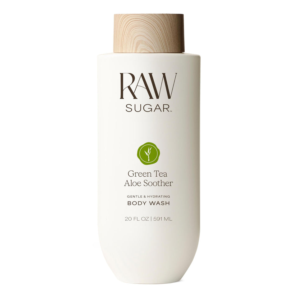 RAW SUGAR front packaging showing product and calming scent benefit