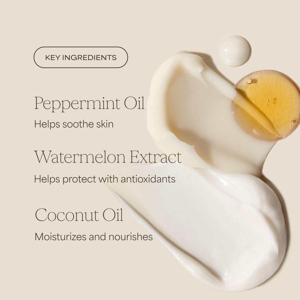 RAW SUGAR ingredients label highlighting vegan, cruelty-free formulation