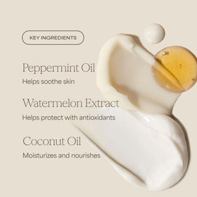 RAW SUGAR ingredients label highlighting vegan, cruelty-free formulation