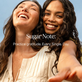 RAW SUGAR in kitchen sink use demonstrating clean, hydrated hands