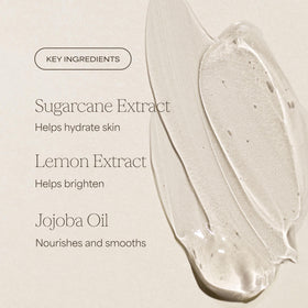 RAW SUGAR in shower lifestyle shot illustrating an invigorating morning routine