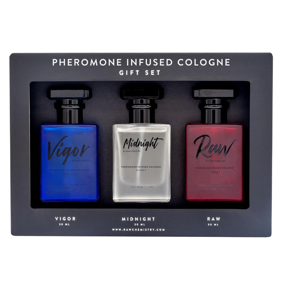 RawChemistry front packaging showing gift set and neat presentation