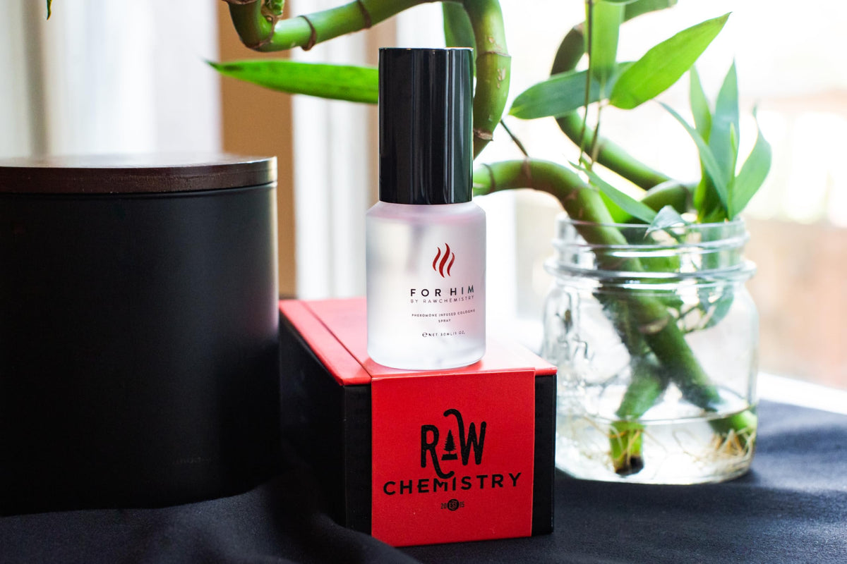 RawChemistry luxury packaging box staged as a gift to convey premium presentation benefit