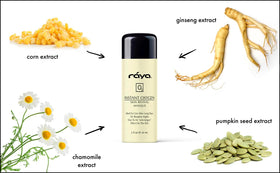 Raya ginseng extract ingredient shot highlighting revitalizing support