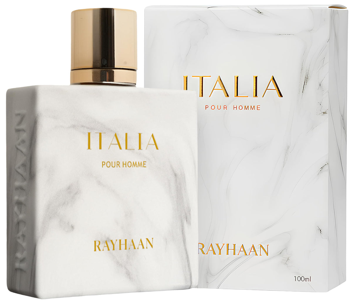 Rayhaan Italia close-up atomizer detail highlighting spray mechanism and formula control