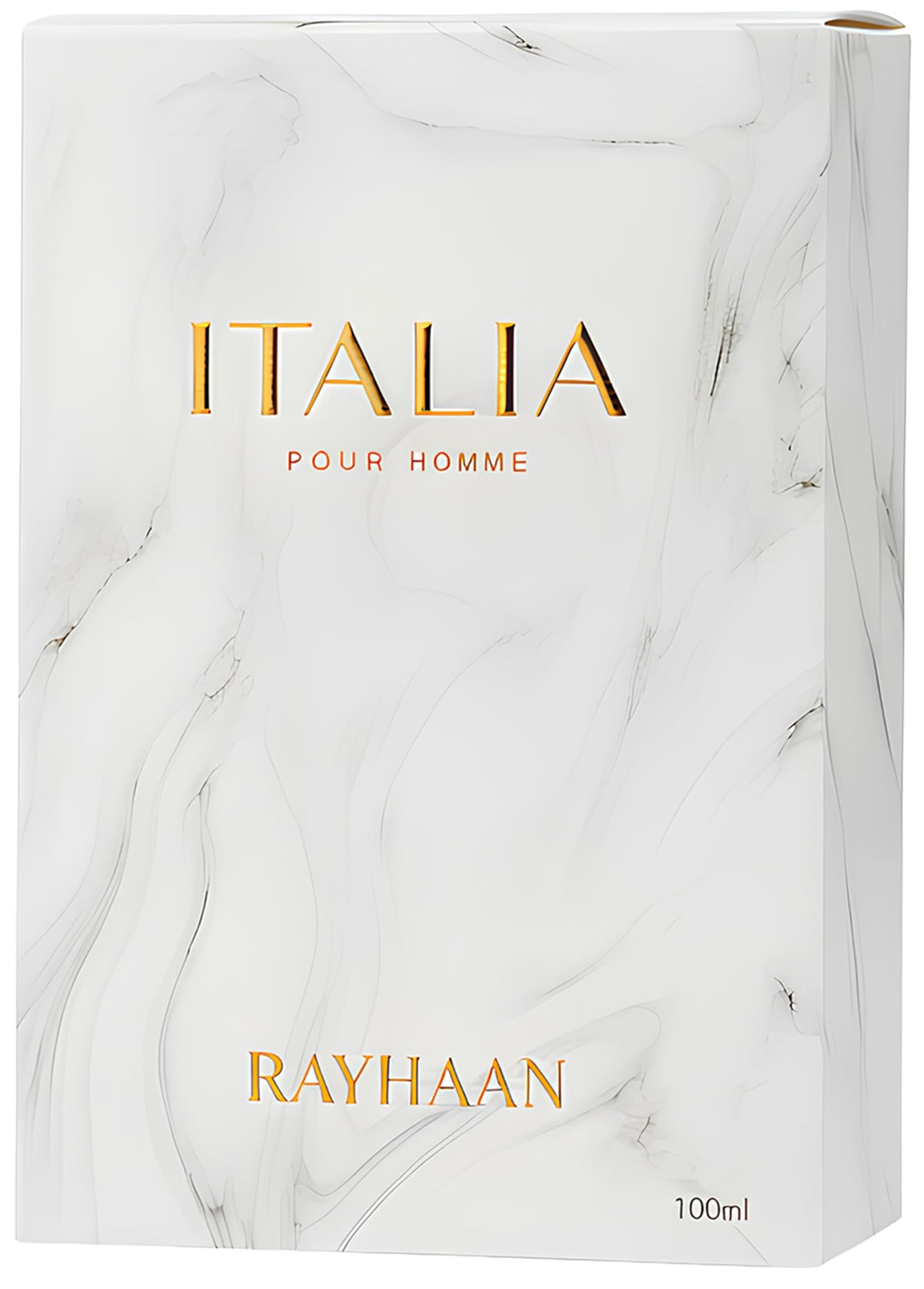 Rayhaan Italia applied on wrist in lifestyle scene showing refined scent confidence