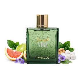 Rayhaan Jungle Vibe worn on wrist in outdoor setting showing natural confident appeal