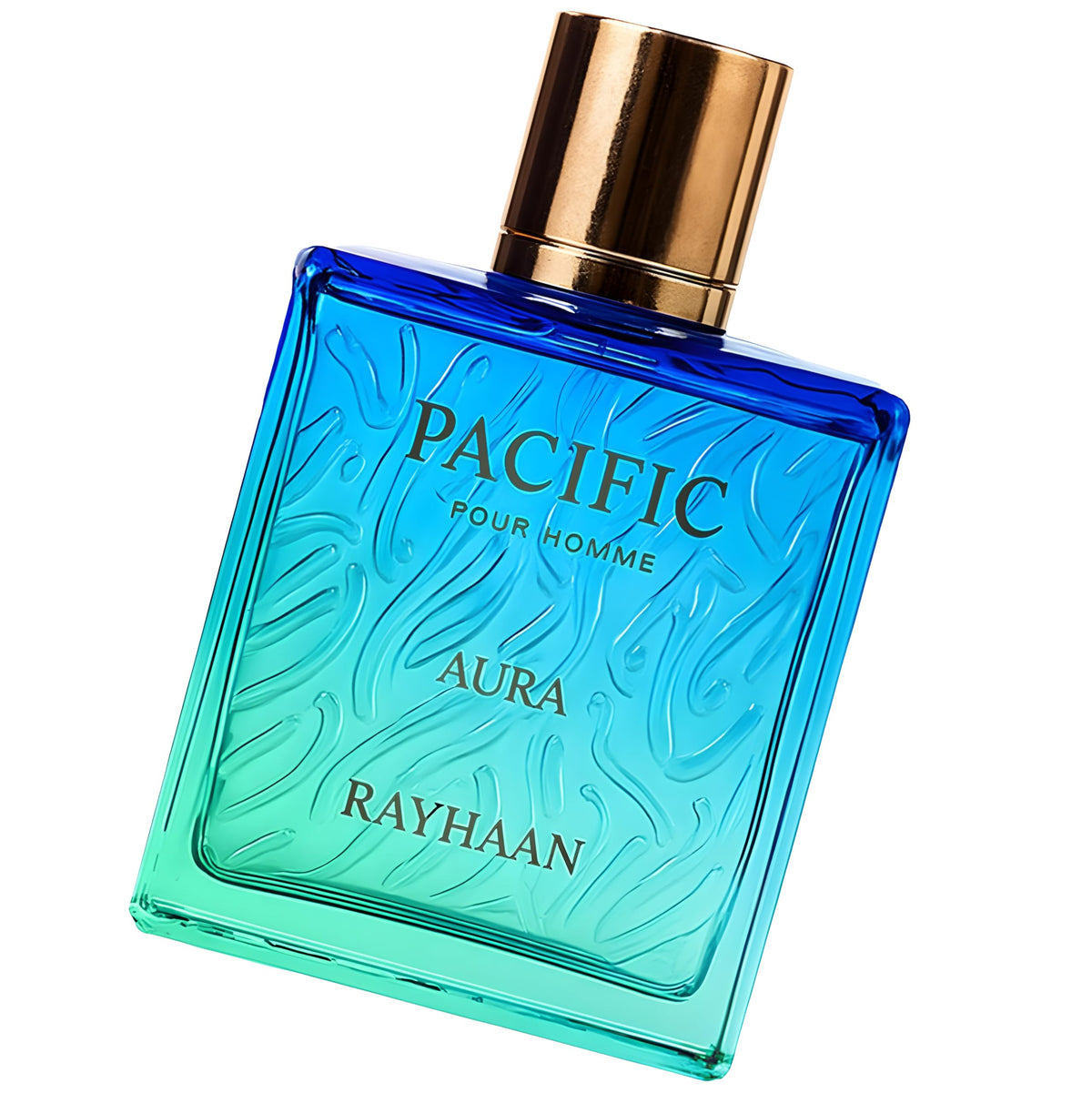 RAYHAAN Pacific Aura mist spray in action conveying instant citrus freshness benefit