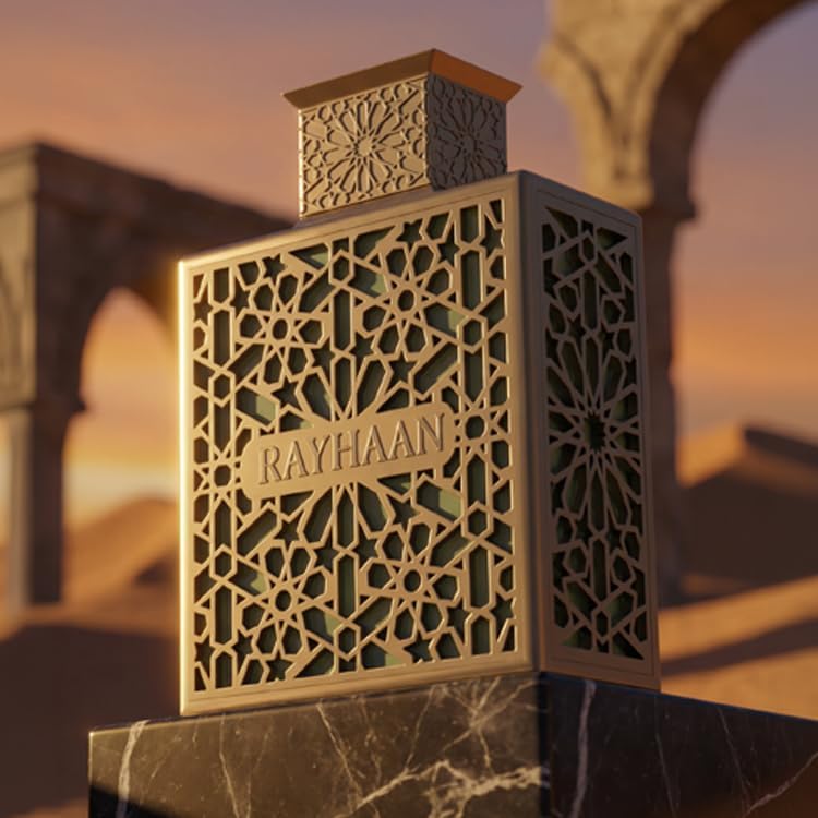 Evening lifestyle scene with Rayhaan Terra conveying warm formal ambiance